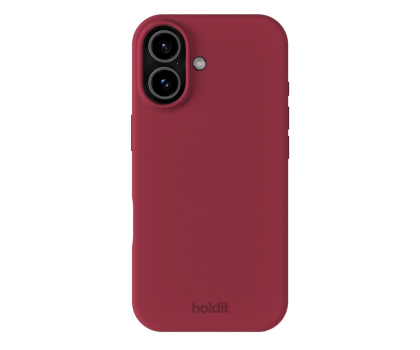 Etui do telefonów Holdit Silicone Case iPhone 17 Red Velvet 16801